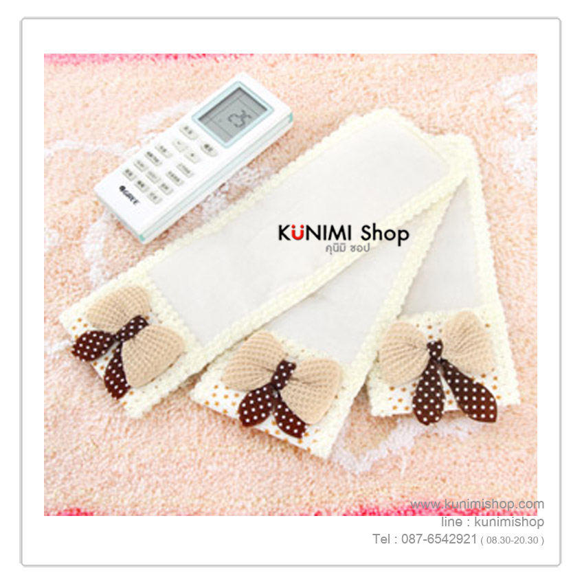  ซองผ้าใส่รีโมทแอร์, รีโมททีวี ลายเรียบร้อย น่ารัก เอาไว้กันรีโมทเปื้อนสิ่งสกปรก และใส่ให้ดูสวยงาม (รุ่นนี้ไม่กันน้ำนะครับ) มี 3 ขนาด ขนาด S : 17.5 x 8 ซม. ขนาด M : 20.5 x 8 ซม. ขนาด L : 23.5 x 8 ซม.