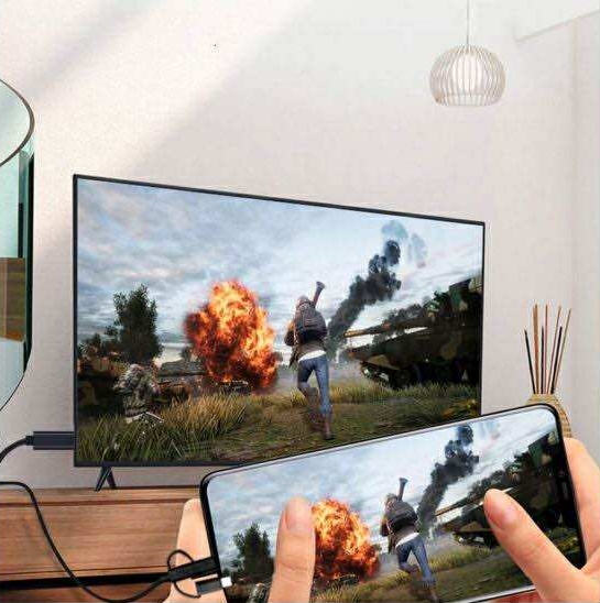 3in1 HDTV Adapter Phone to HDTV Cable Type-C/Micro USB/Phone to TV สายต่อมือถือเข้าทีวี รุ่นใหม่ UPGRADE