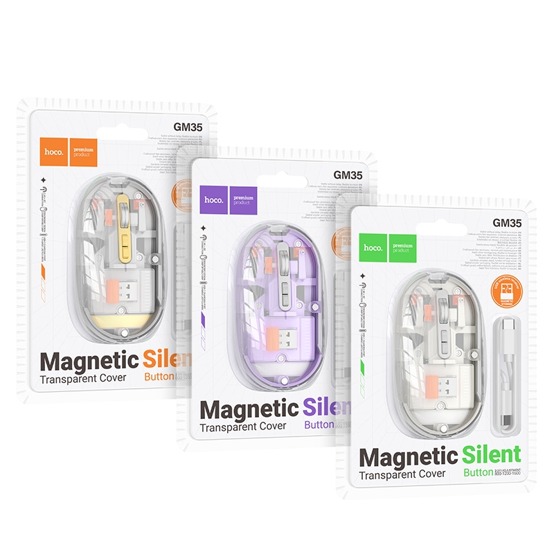Hoco GM35 General Dual Mode Wireless Mouse (Battery Version) เม้าส์ไร้สาย