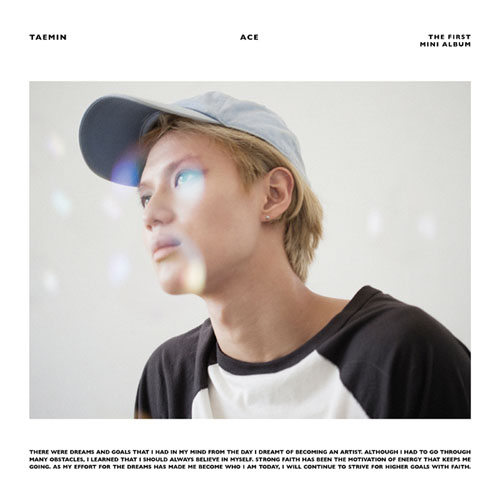 [Pre] Taemin : 1st Mini Album - ACE (Black/White Cover Color)