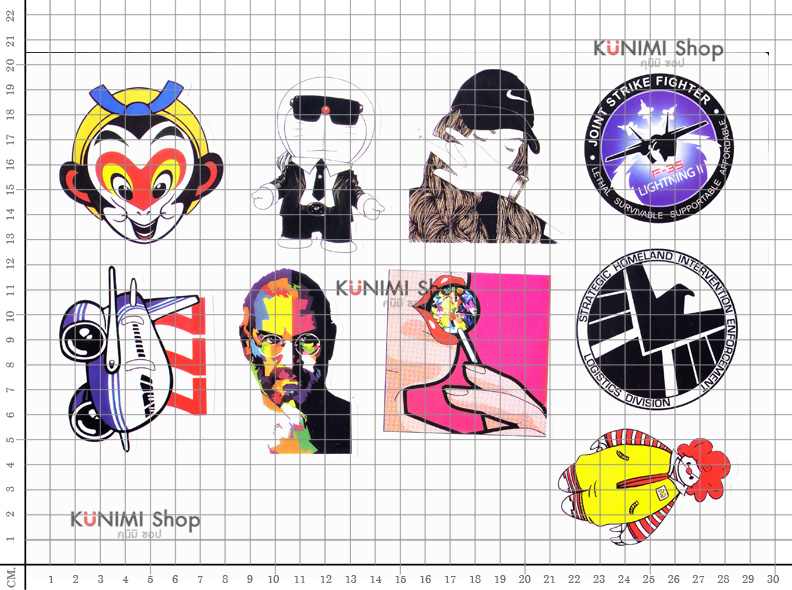  สติกเกอร์ ลายการ์ตูน กราฟิตี้ ติดรถยนต์, มอเตอร์ไซต์, จักรยาน, กระเป๋า, ติดผนัง ของใช้ต่างๆ สติกเกอร์PVCกันน้ำ ลายสวย เก๋ น่ารัก มีสไตล์ เท่ห์ ไม่ซ้ำใคร 