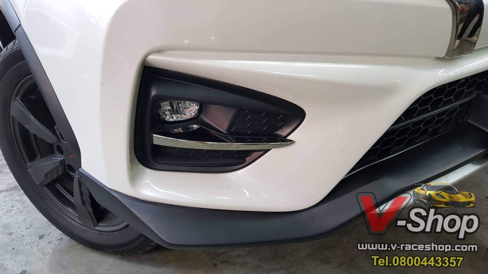 New Fortuner ครอบตัดหมอกสำหรับ TRD1 อัพเกรดเป็น TRD2 เท่านั้น 2ชิ้น ซ้าย ขวา