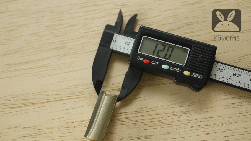 Trimmer bits arden ตรง 12x30 mm MDF