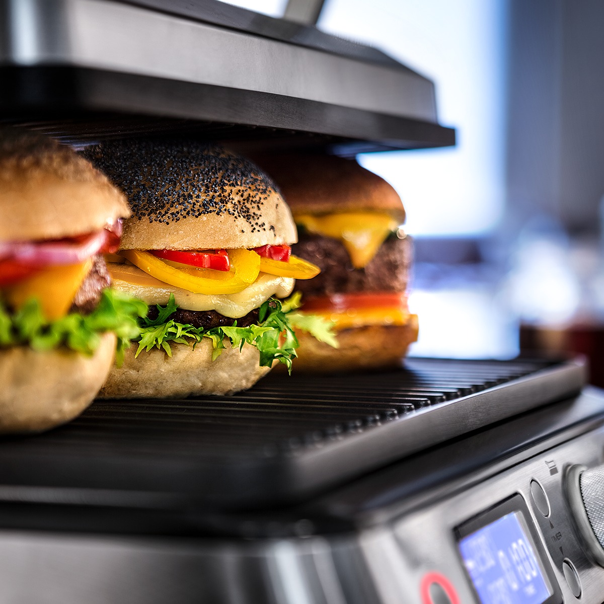 เตาปิ้งย่างบาร์บิคิวไฟฟ้าไร้ควัน De'Longhi MultiGrill รุ่น CGH1030D