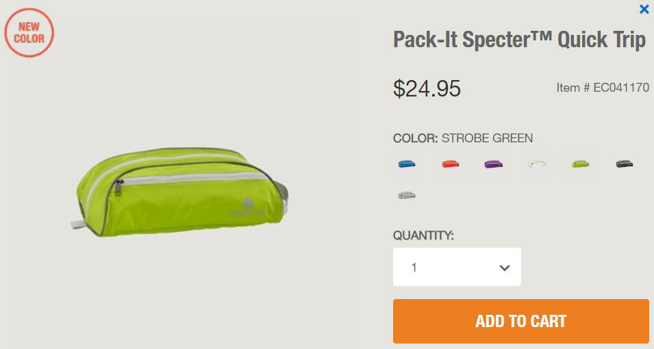 Eagle Creek - Specter Quick Trip สีฟ้า (BRILLIANT BLUE)