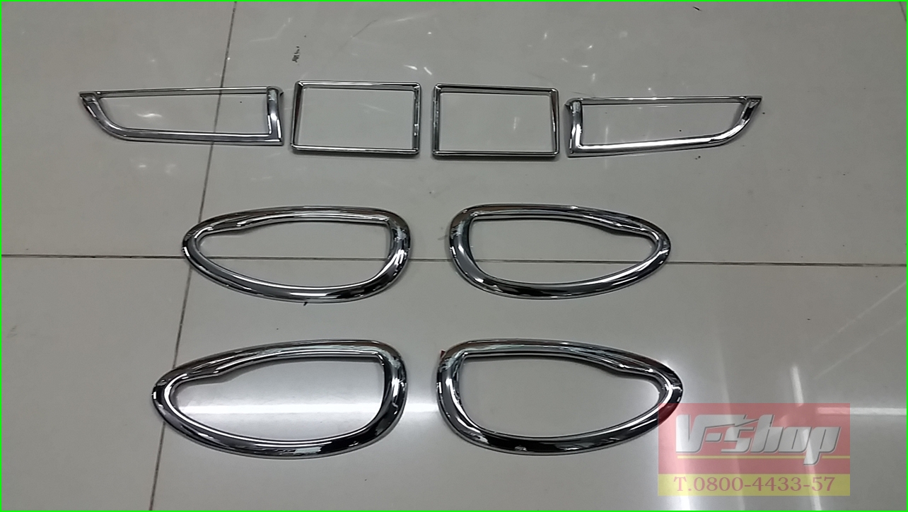 ครอบช่องแอร์+มือจับ 8 ชิ้น New Vios 2013