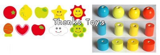 ร้อยเชือกลูกปัด Lacing beads with box ของ Yours Toys