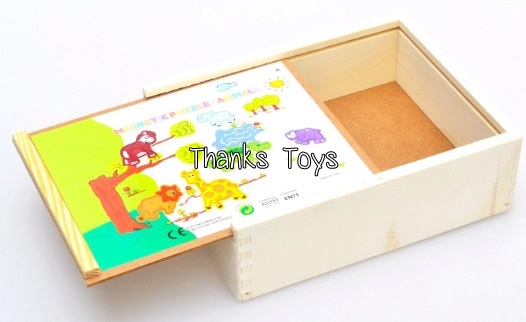 จิ๊กซอว์ฟาร์มสัตว์แม่เหล็ก