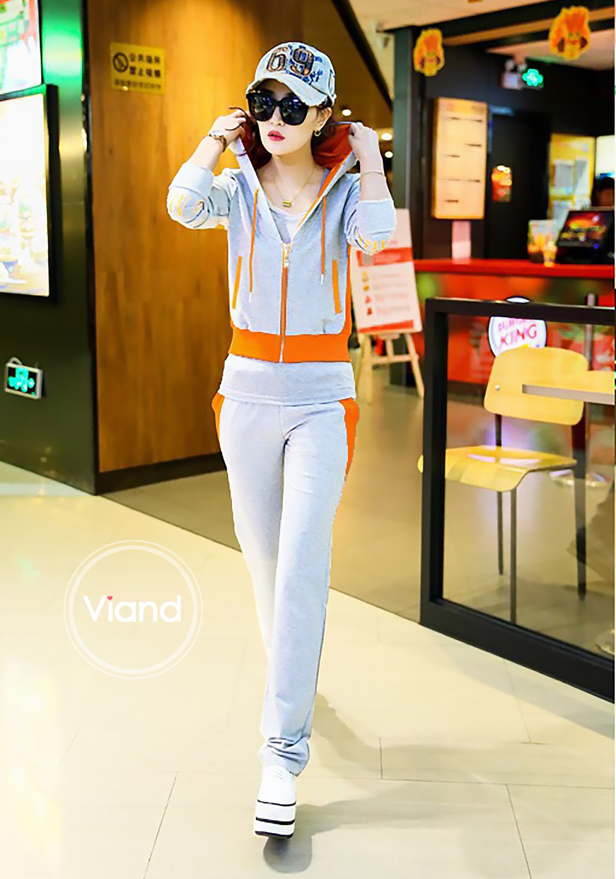 เสื้อผ้าเกาหลี พร้อมส่ง เซ็ท 3 ชิ้น เสื้อกล้าม เสื้อคลุม กางเกง