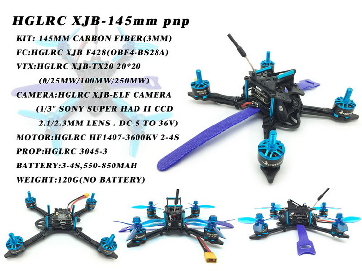 HGLRC XJB 145 (ประกอบเอง)