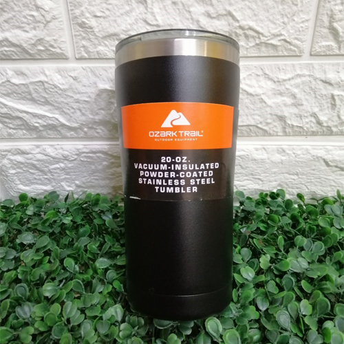แก้วเก็บเย็น ozarktrail ของแท้ 100% คุณภาพเหมือน yeti ขนาด 20 Oz. สีดำ