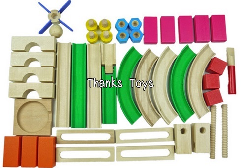 รางลูกบอลไม้