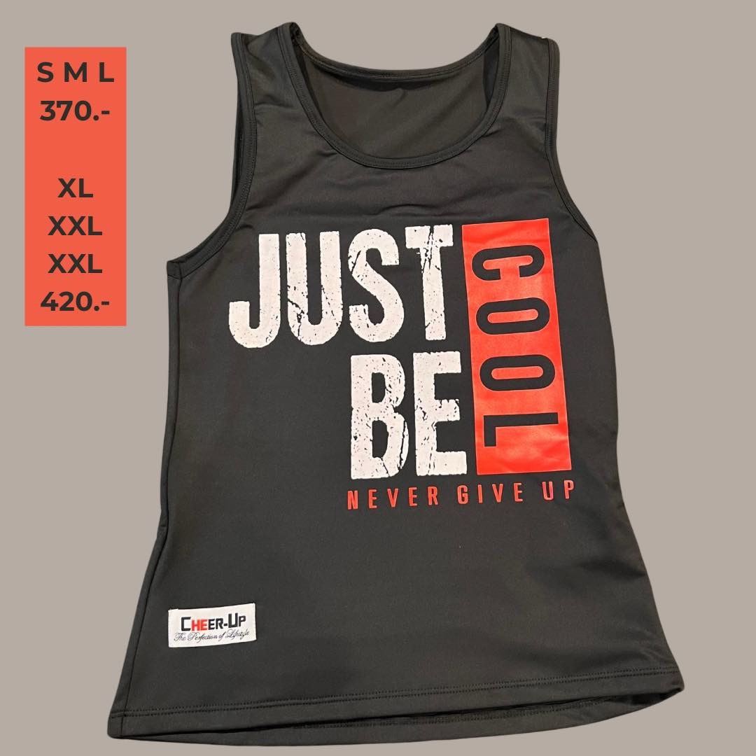 เสื้อกล้ามทอม CheerUp รุ่น ลายสกรีน Limited เก็บหน้าอกแบน Clothing