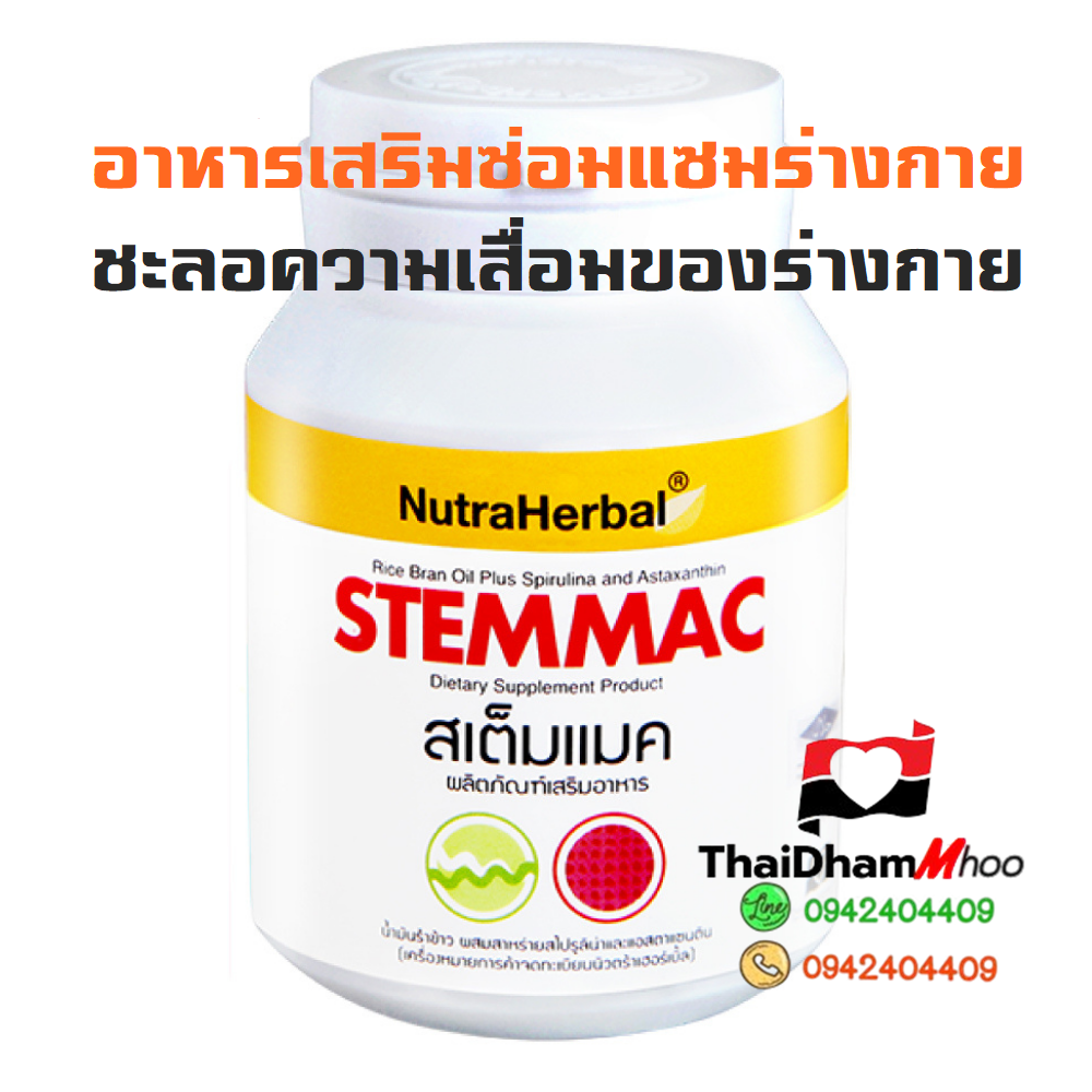 สแต็มแมค อาหารเสริมวิตามินเสริมที่จำเป็นต่อร่างกาย บำรุงร่างกาย ซ่อมแซมร่างกาย