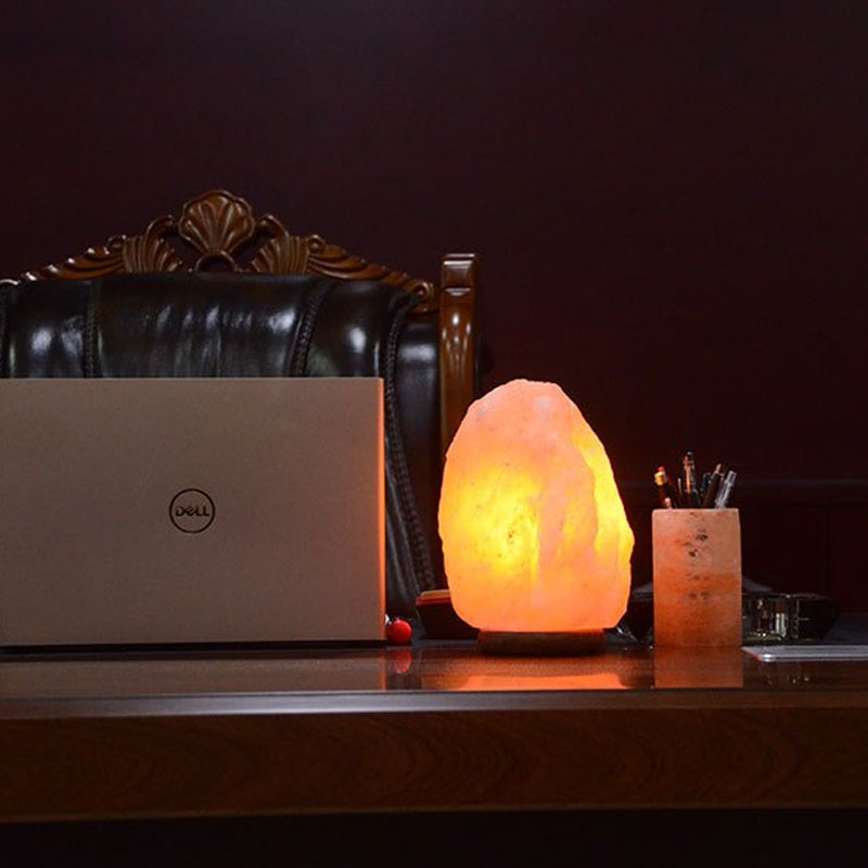 โคมไฟเกลือหิมาลัย Himalayan Salt Lamp โคมไฟแก้ภูมิแพ้ หินเกลือหิมาลัย