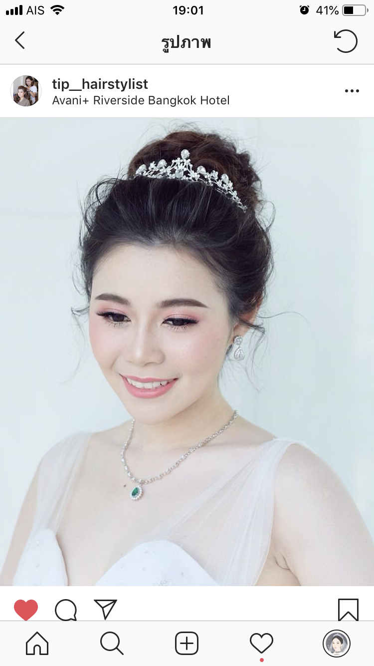 มงกุฎเพชร มงกุฎเจ้าสาว รุ่นBella