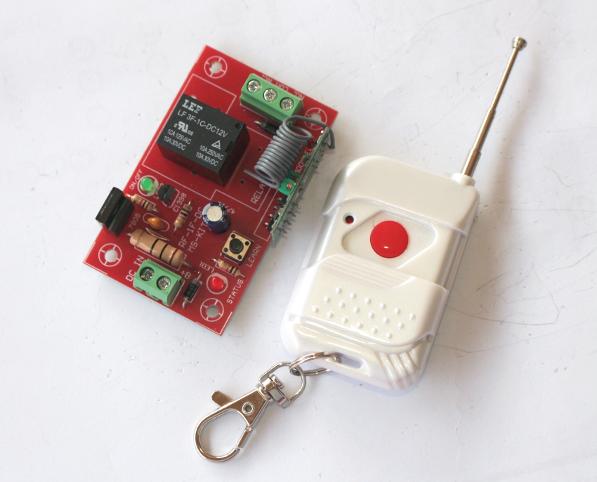 RF-1F รีโมทคอนโทรล 1 ช่อง ใช้ไฟ DC