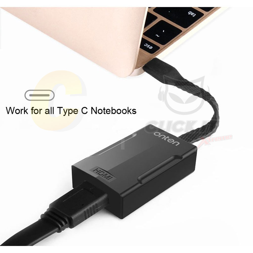 Converter Type-C TO VGA ONTEN OTN-9588