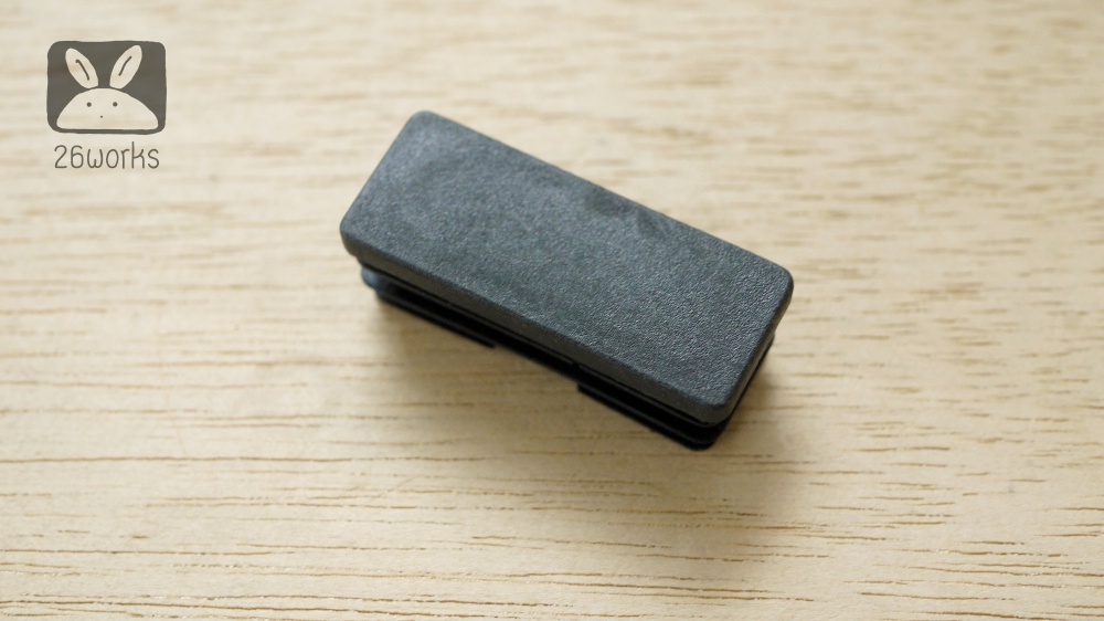 พลาสติกปิดเหล็กกล่อง 20x50 mm สวมใน