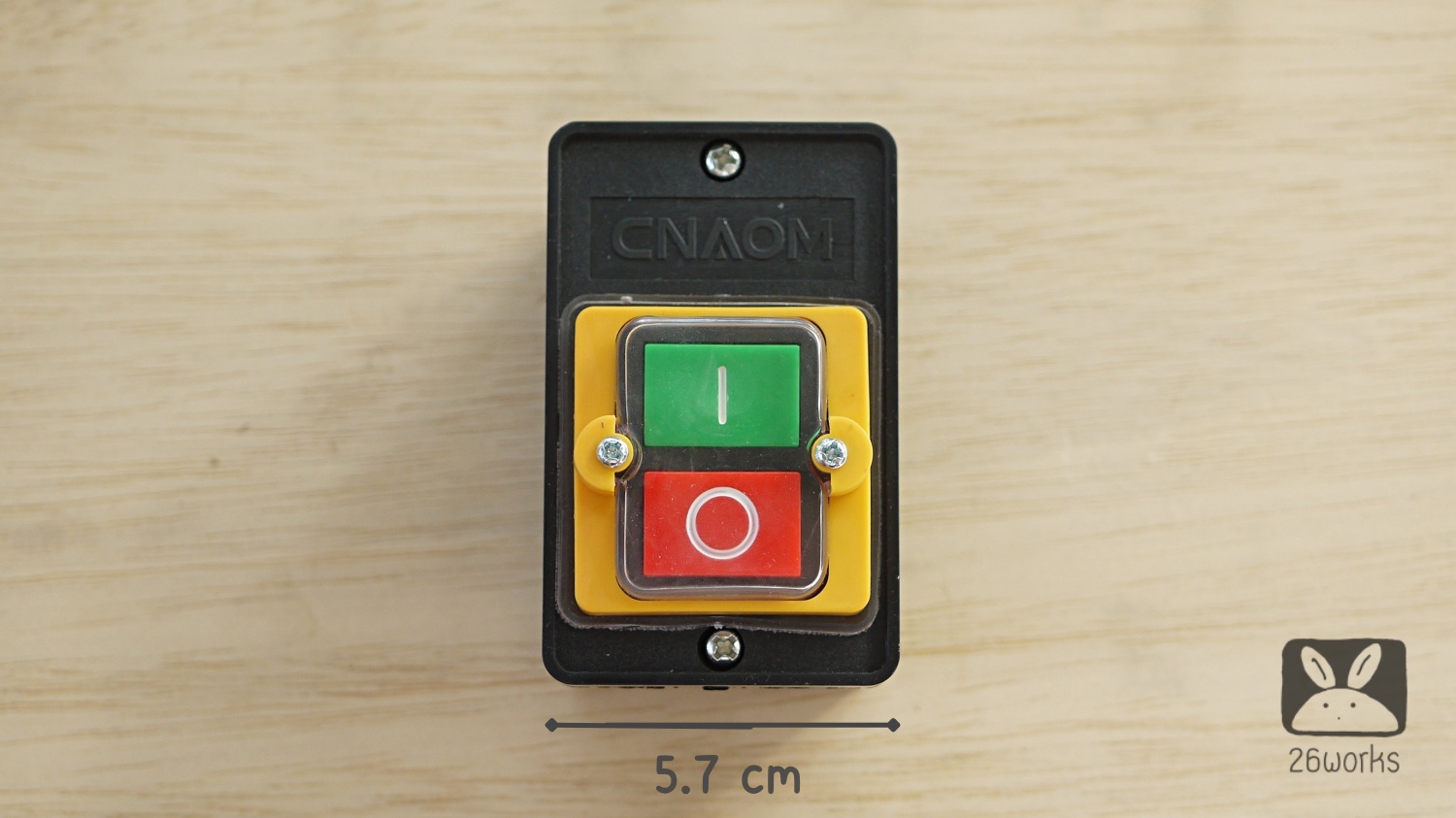 Push button Switch มีกรอบพลาสติก