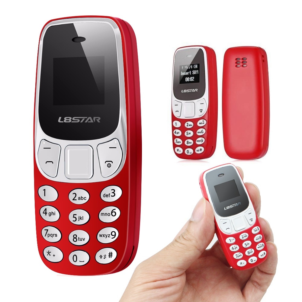 โทรศัพท์มือถือจิ๋ว 7 Cm. L8STAR รุ่น (3310 จิ๋ว) BM10 ใส่ได้ 2 ซิม