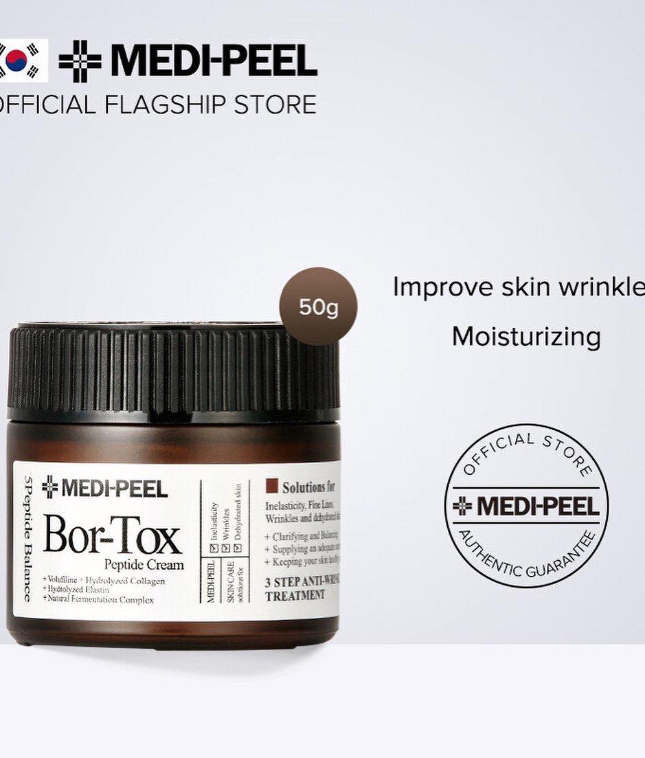 ครีมยกกระชับผิวหน้า MEDIPEEL BOR-TOX PEPTIDE CREAM 50g.