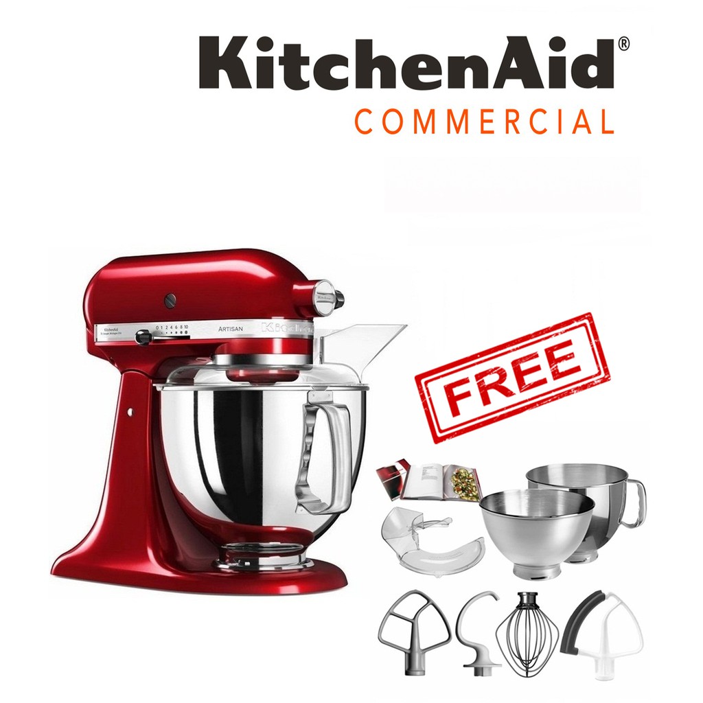 เครื่องผสมอาหารแบบยกหัว KitchenAid รุ่น 5KSM175PSECA