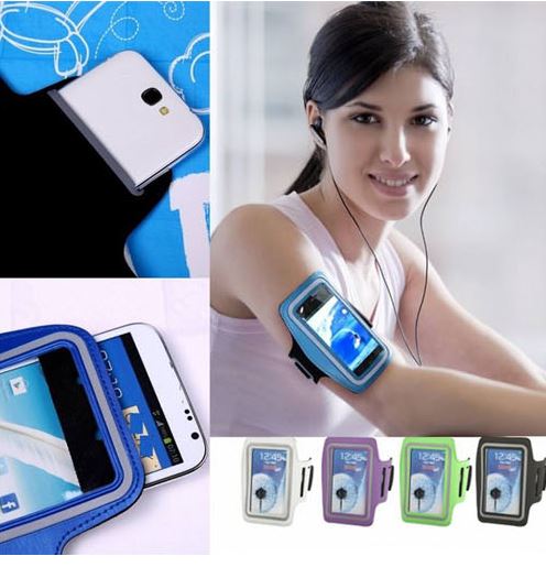 ซองกันน้ำ แบบมีสายรัดแขน Arm Band สำหรับ IPhone 6/6s สีดำ