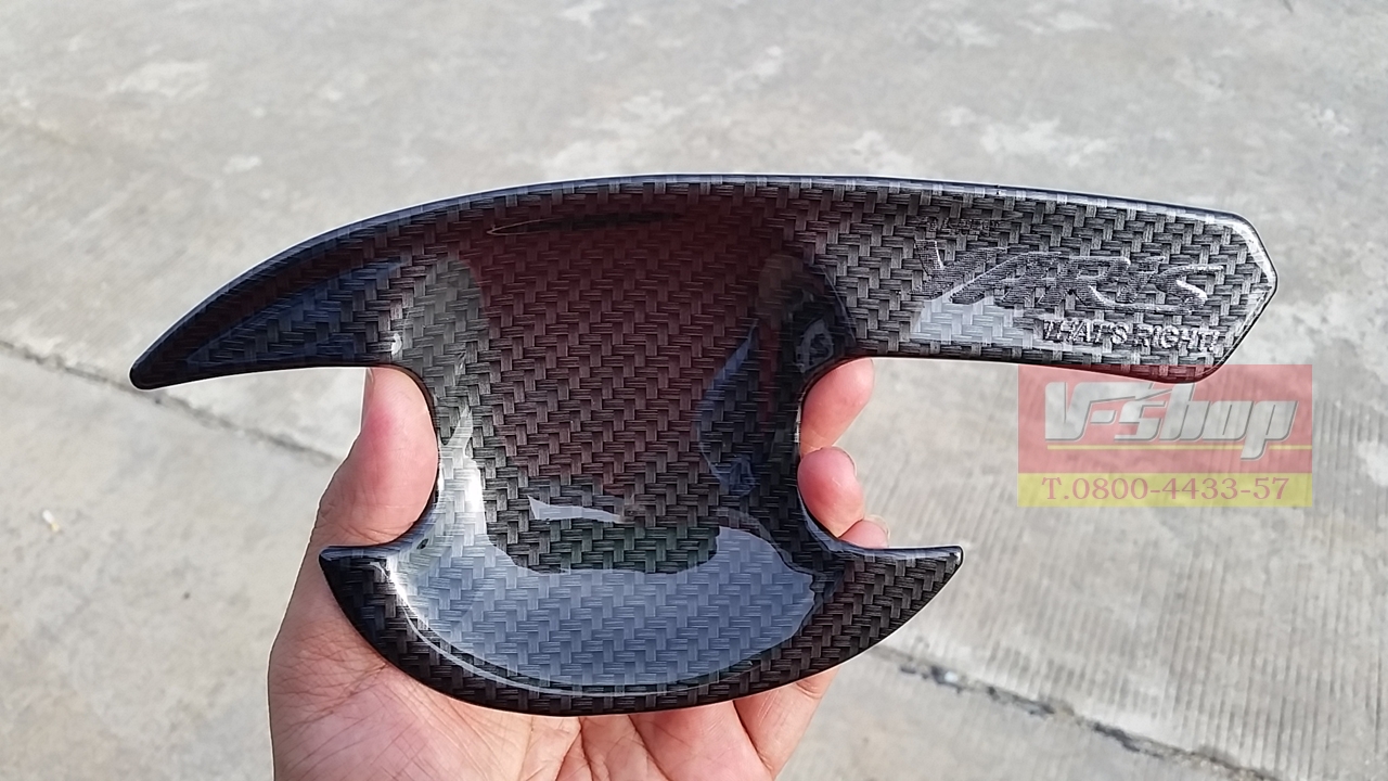 6004 ถ้วยกันรอยประตู4 ชิ้น New Yaris 2014 เคฟล่า