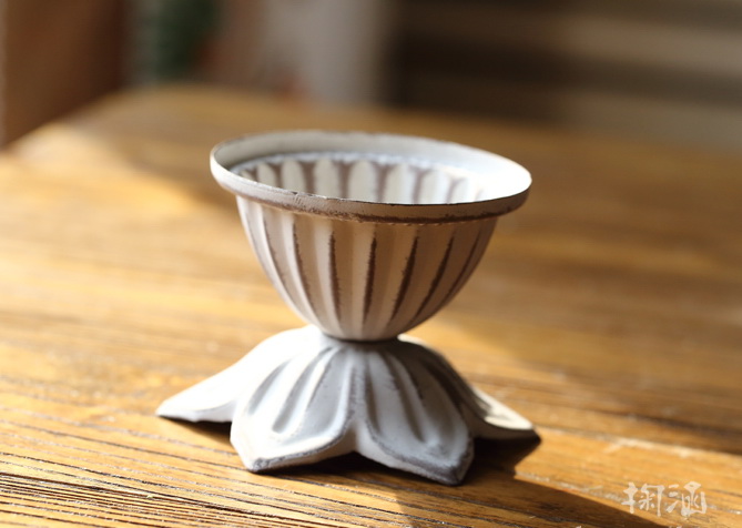 Pre-Order เชิงเทียน หรือกระถางต้นไม้ 2in1 งานปั้มโลหะ ทำสีเก่า Zakka