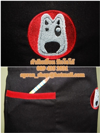 ผ้ากันเปื้อน แบบCartoon