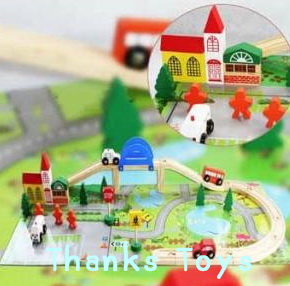 ชุดรถรางเมืองจราจร 40 ชิ้น