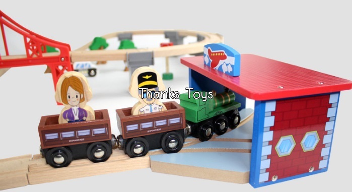 ชุดสร้างรถไฟ Edwone Train 70 ชิ้น