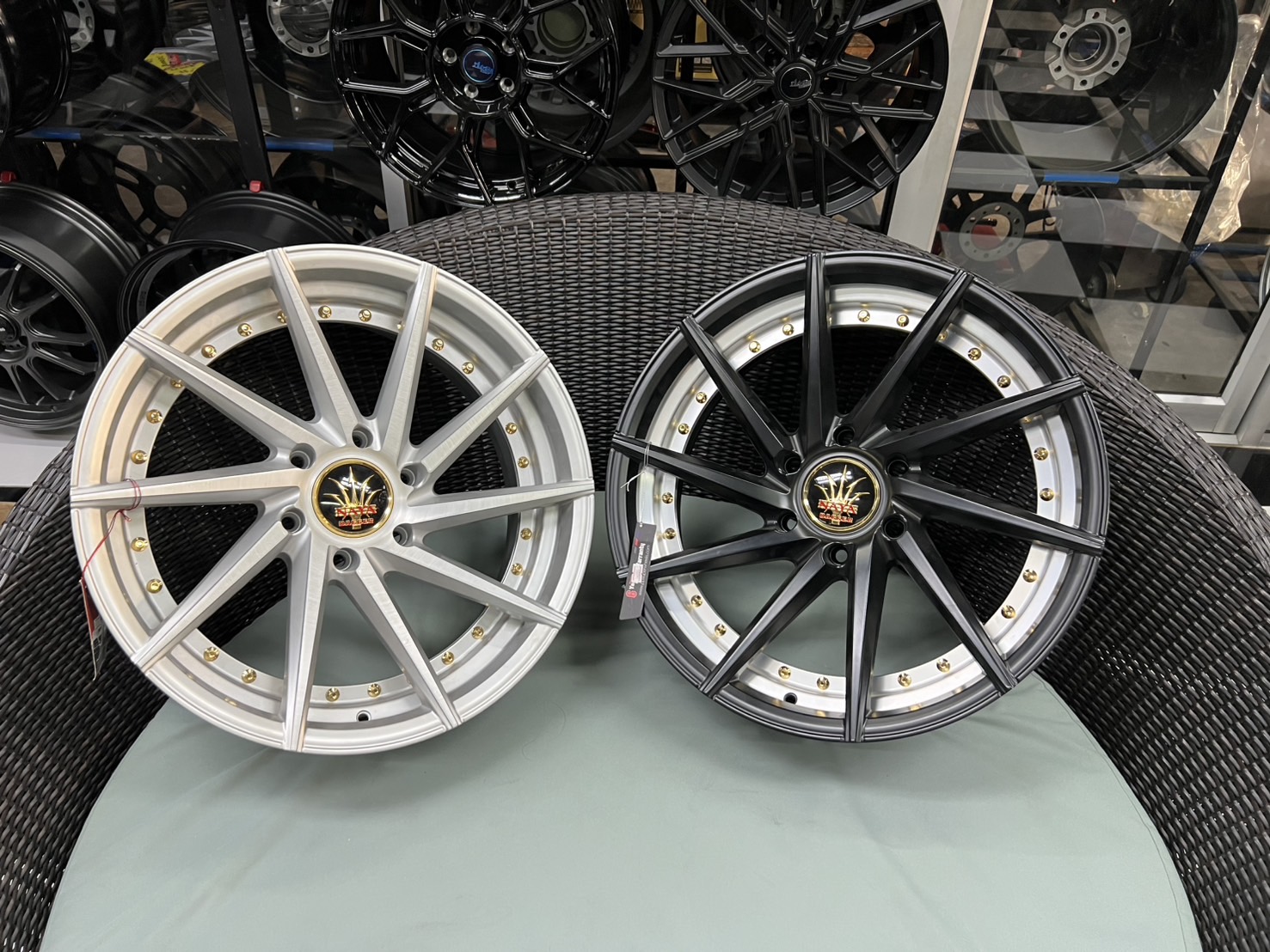 ล้อ NAYA DRAGGER ขอบ20x8.5 et20 6รู139 *ราคาต่อวง