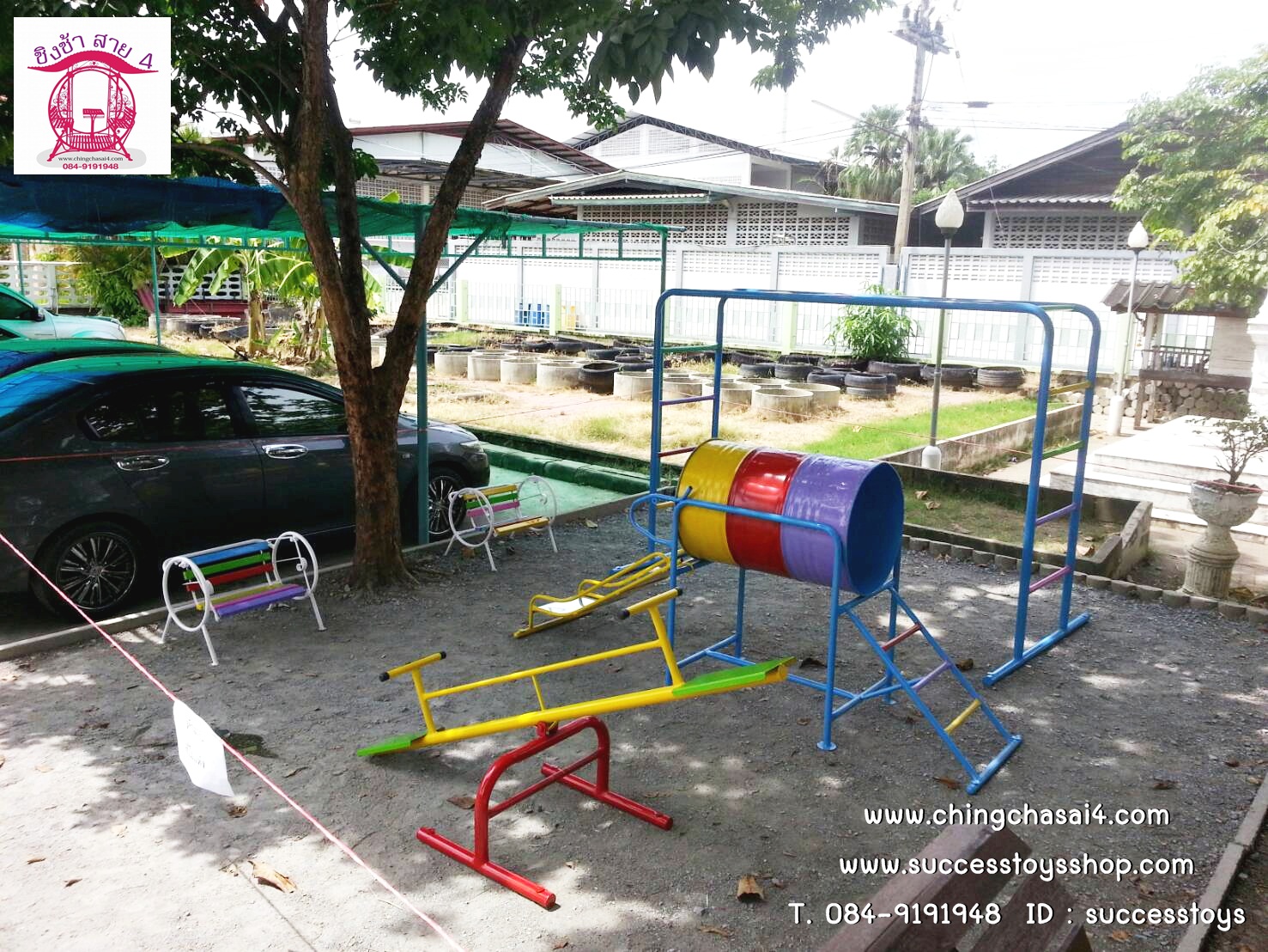 ผลงานการติดตั้ง รร.บ้านท่าตลาด จ.นครปฐม