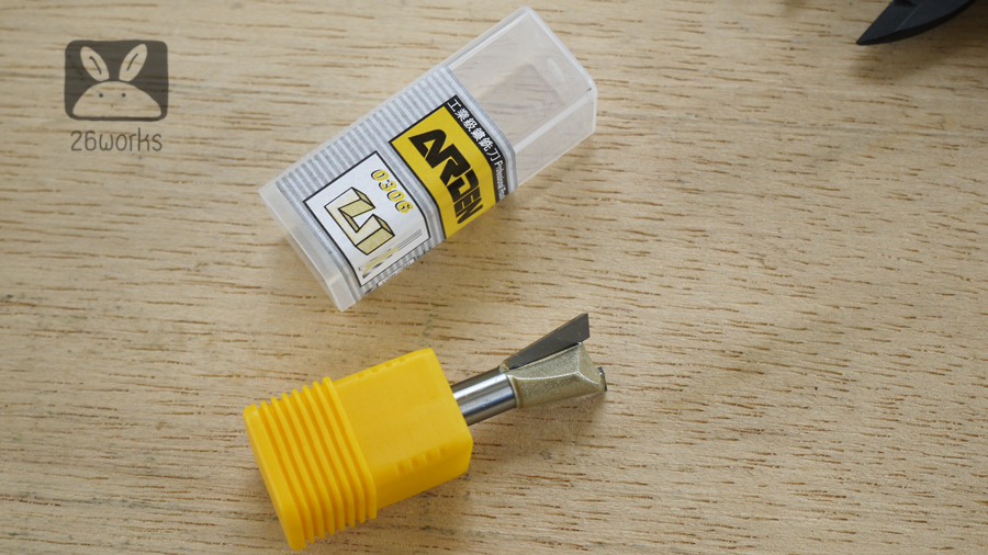 ดอกเกลียวเจาะไม้ แกน 10 mm