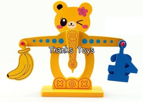 ตาชั่งสมดุลลายหมี