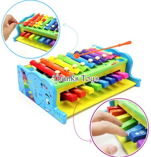 ระนาดไม้คีย์บอร์ด 2 in 1