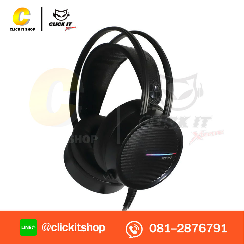 HEADSET+MIC (7.1) NUBWO-X X98 - BLACK
