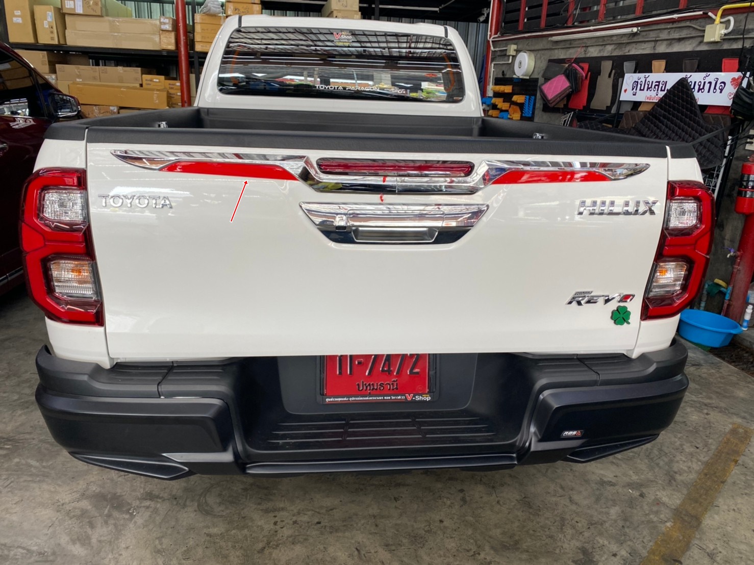 หางดาบ Hilux REVO งานFitt