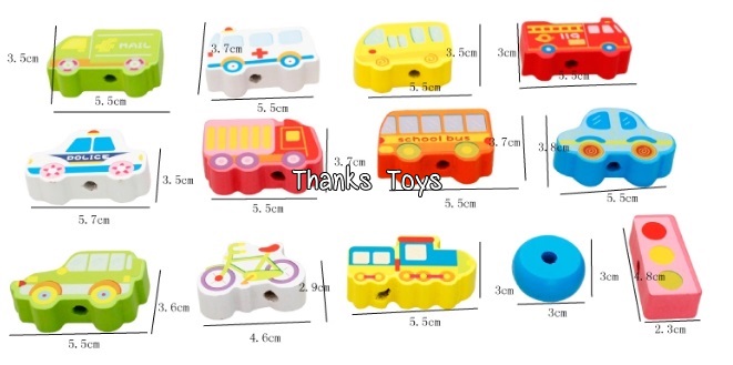 ร้อยเชือกจราจร 18 ชิ้น