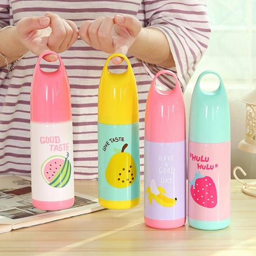 กล่องเก็บแปรงสีฟันและยาสีฟัน แบบพกพา ลายผลไม้น่ารัก