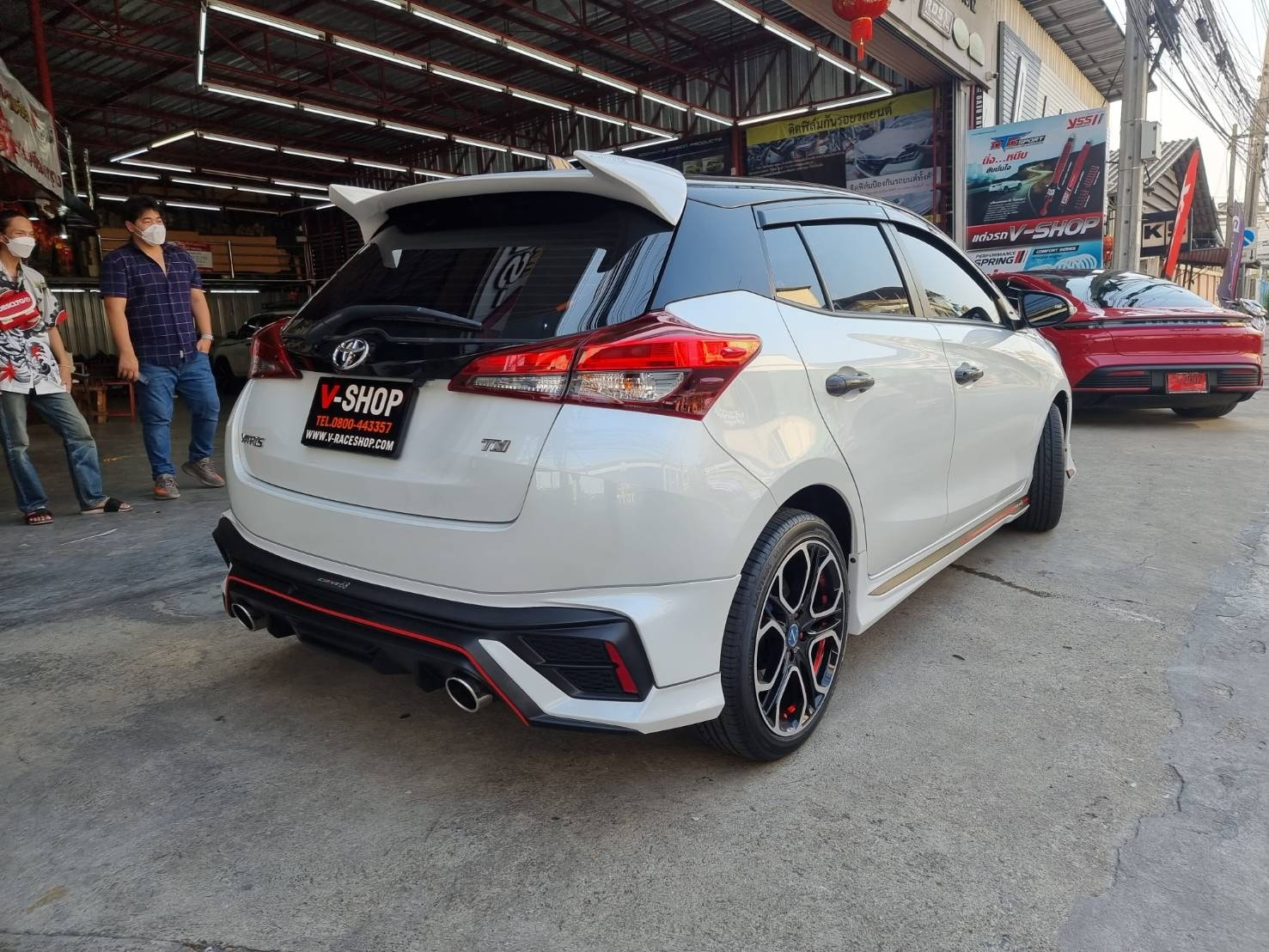 ชุดแต่ง Yaris'2021 รุ่น Drive68 Full set รอบคัน 5 ชิ้น