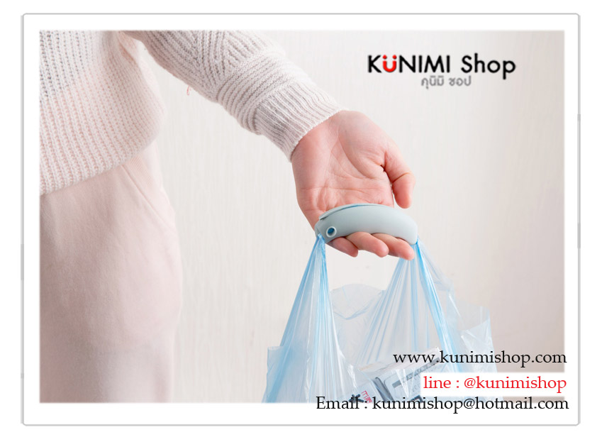 ที่ช่วยถือหิ้วถุง เวลาไปช๊อปปิ้ง ซื้อจ่ายของที่ตลาด ช่วยให้ถือถนัดลดแรงแก้ปวดนิ้ว นิ้วล๊อค ทำจากยางซิลิโคน หนานุ่มมือ
