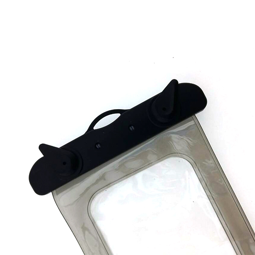 ซองมือถือ กันน้ำ มีสายคล้องคอ มีที่ล็อกปิดแน่น น้ำไม่เข้า สีดำ