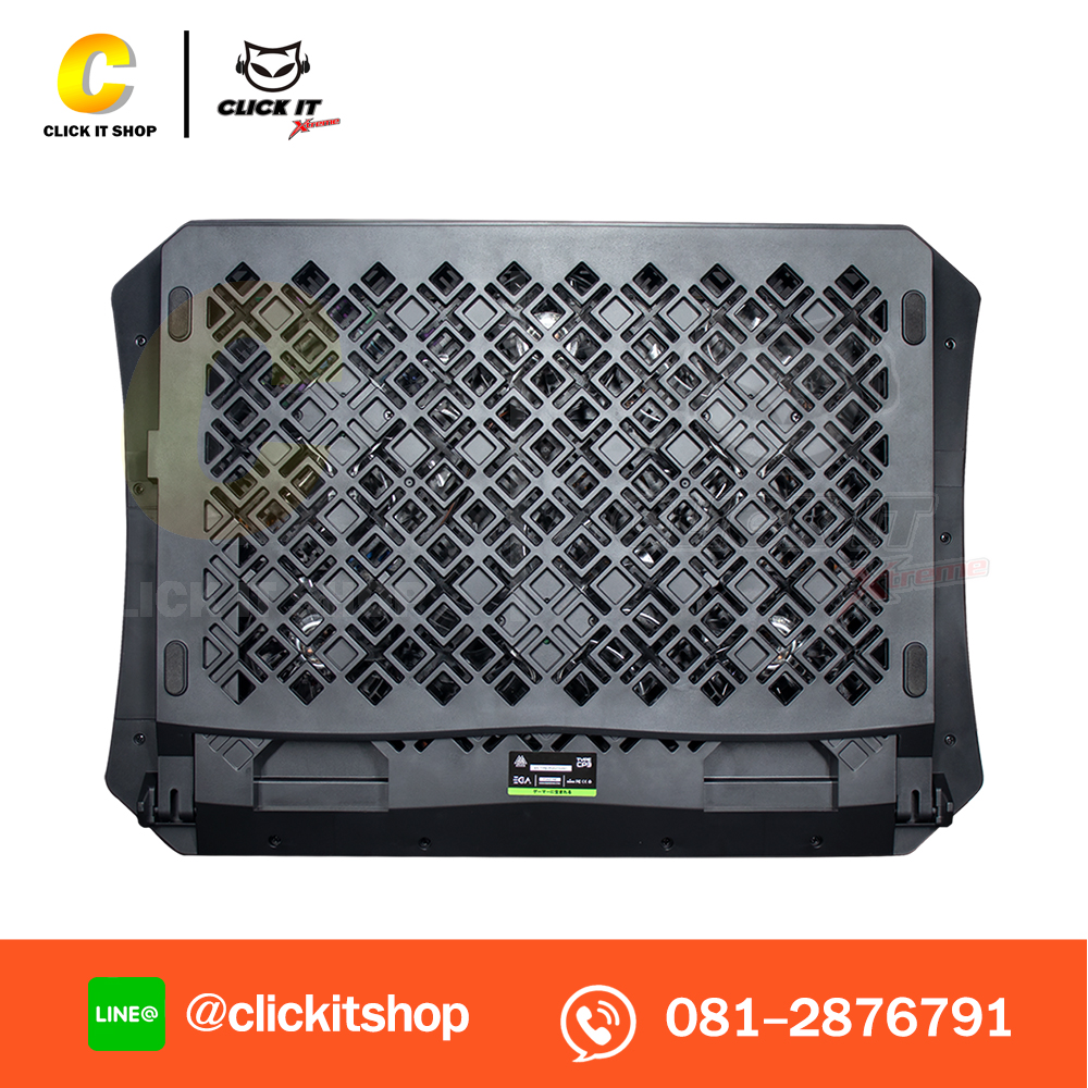 COOLER PAD EGA TYPE CP3 RGB (6FAN) - BLACK