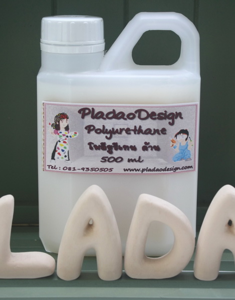Polyurethane Matte น้ำยาเคลือบชิ้นงานแบบด้าน สูตรน้ำ โพลียูรีเทน สำหรับงานเดคูพาจ