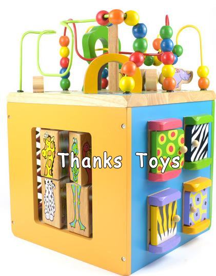 กล่องกิจกรรม 5 in 1 Busy Zoo