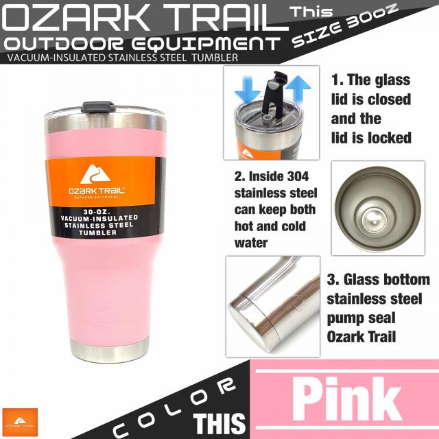 Ozark Ttail Tumbler 30oz แก้วเก็บความเย็นยาวนาน 18-24 ชม.