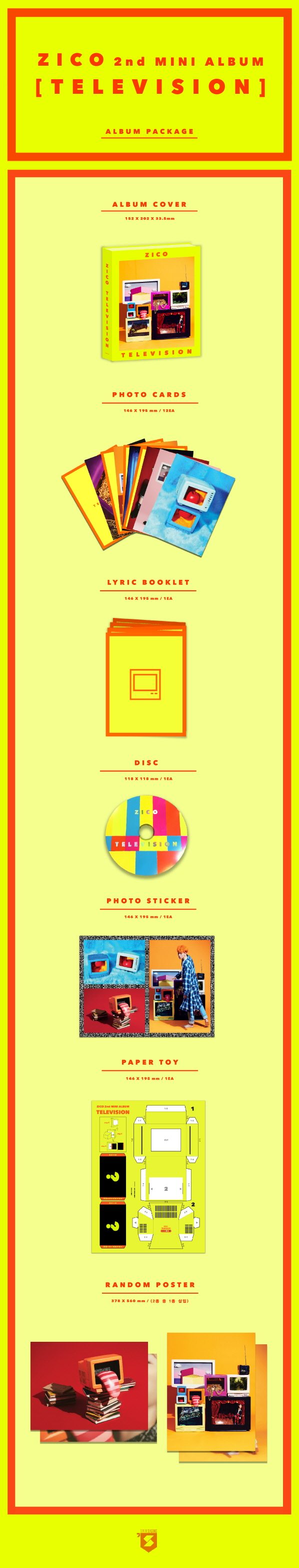 [Pre] ZICO : 2nd Mini Album - TELEVISION